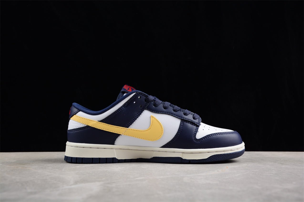 Essenza Rosa Dunk Low Navy / White / Yellow | sapatilhas Sole Rua