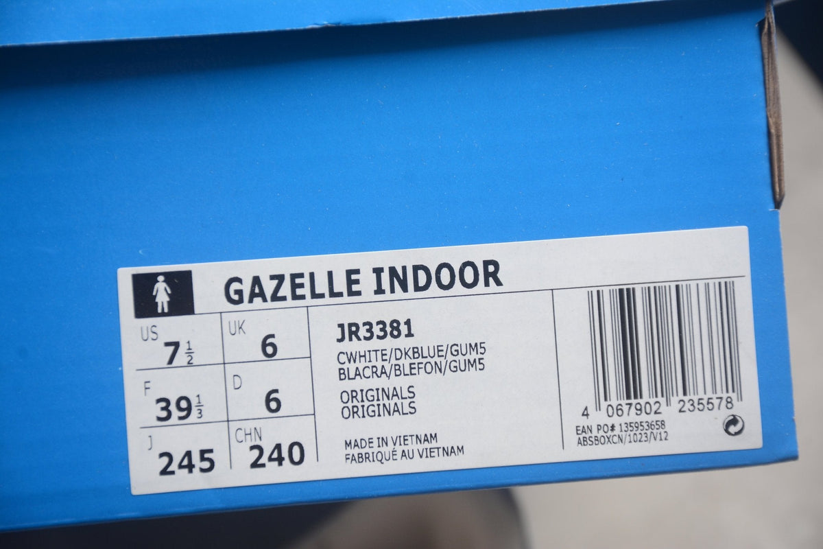 Fabrika Supply Gazelle Beige / Navy | sapatilhas Sole Rua