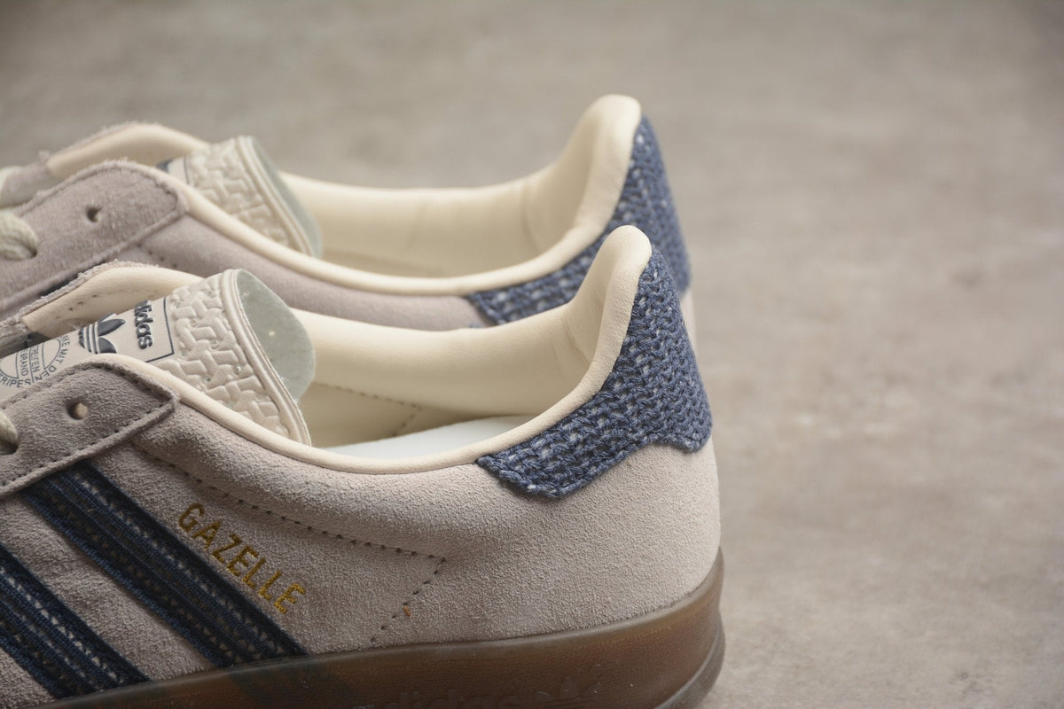 Fabrika Supply Gazelle Beige / Navy | sapatilhas Sole Rua