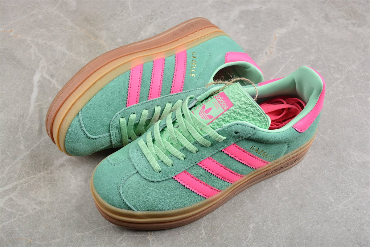 Fabrika Supply Gazelle Bold Aqua Green / Pink | sapatilhas Sole Rua