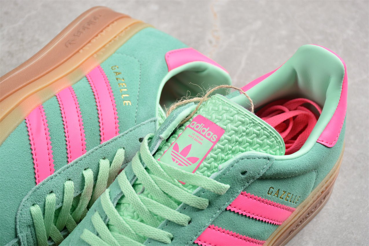 Fabrika Supply Gazelle Bold Aqua Green / Pink | sapatilhas Sole Rua