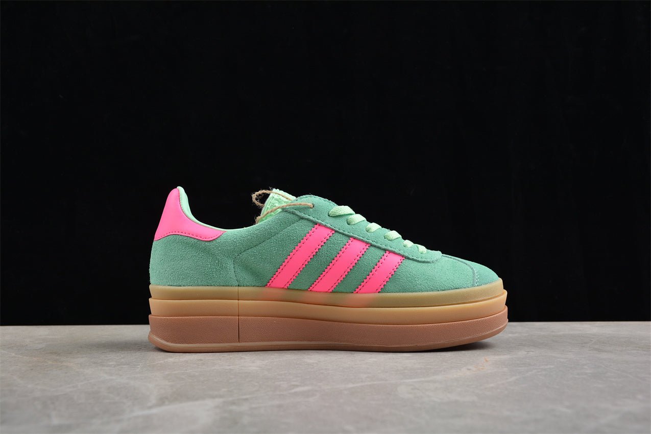 Fabrika Supply Gazelle Bold Aqua Green / Pink | sapatilhas Sole Rua