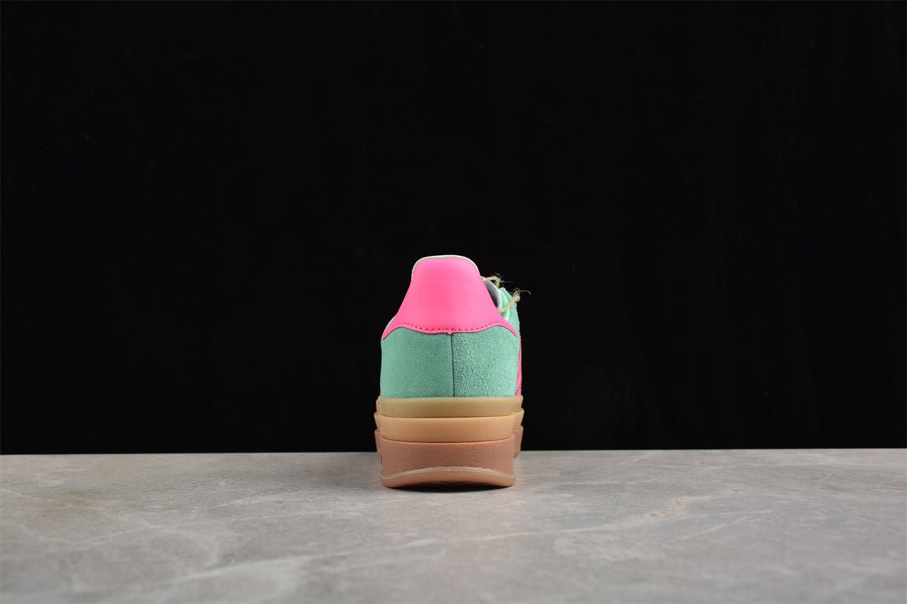 Fabrika Supply Gazelle Bold Aqua Green / Pink | sapatilhas Sole Rua