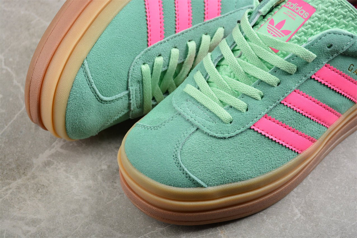 Fabrika Supply Gazelle Bold Aqua Green / Pink | sapatilhas Sole Rua