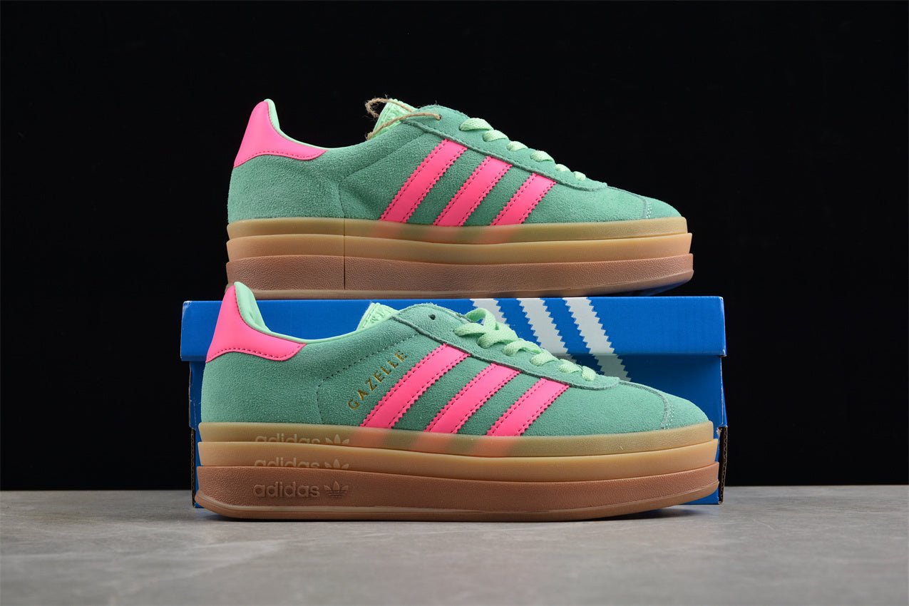 Fabrika Supply Gazelle Bold Aqua Green / Pink | sapatilhas Sole Rua