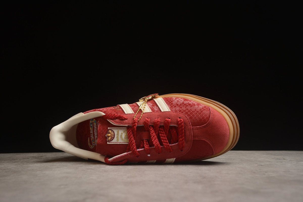 Fabrika Supply Gazelle Bold Red / White | sapatilhas Sole Rua