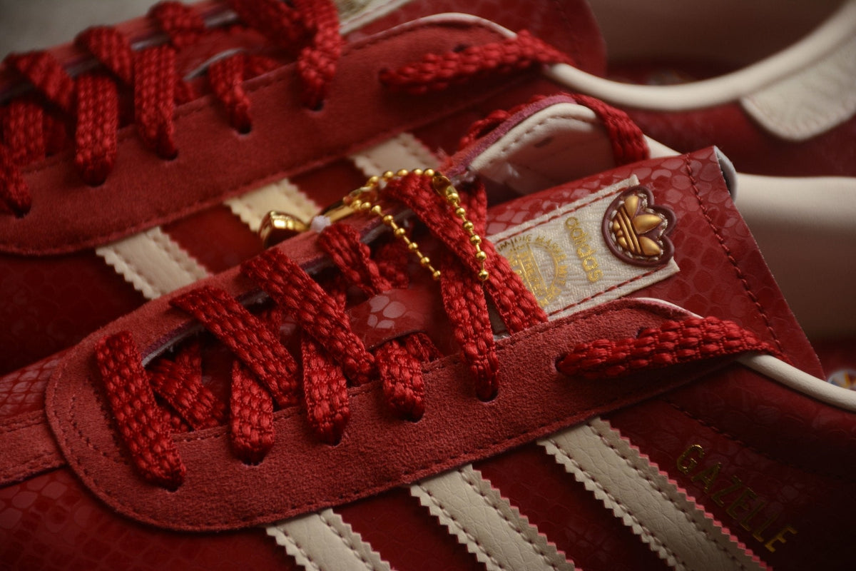Fabrika Supply Gazelle Bold Red / White | sapatilhas Sole Rua