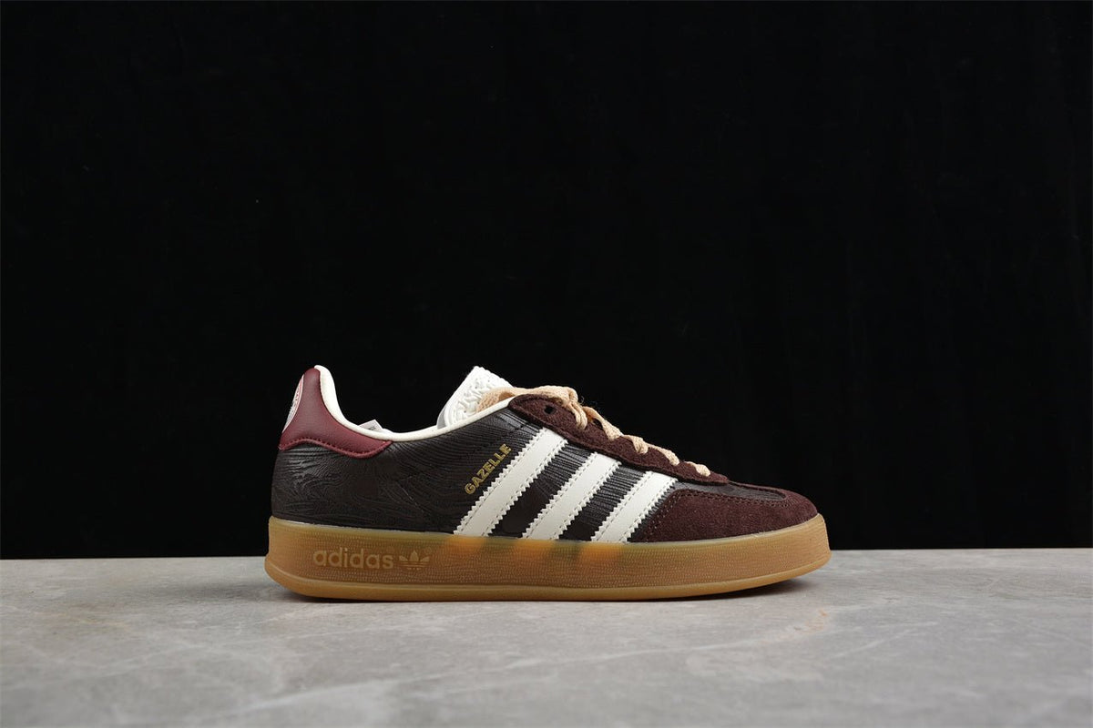 Fabrika Supply Gazelle Brown / White | sapatilhas Sole Rua