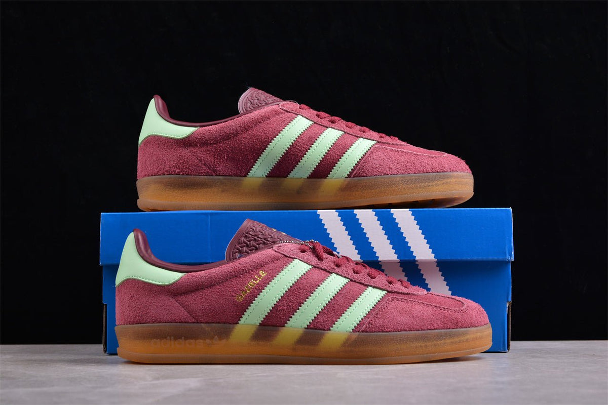Fabrika Supply Gazelle Burgundy / Mint Green | sapatilhas Sole Rua