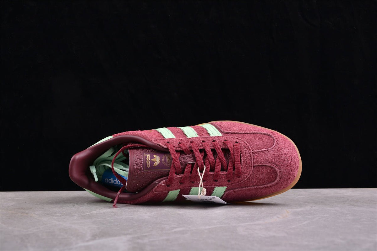 Fabrika Supply Gazelle Burgundy / Mint Green | sapatilhas Sole Rua