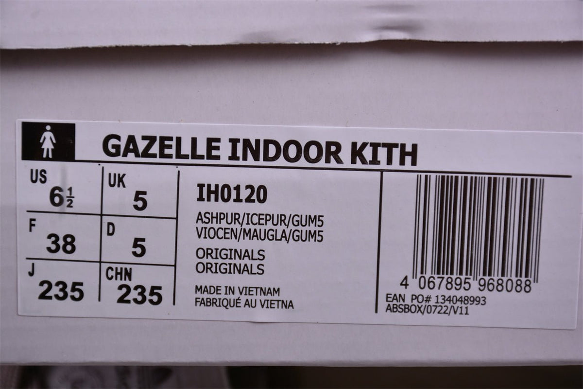 Fabrika Supply Gazelle Light Bone / Lavender | sapatilhas Sole Rua