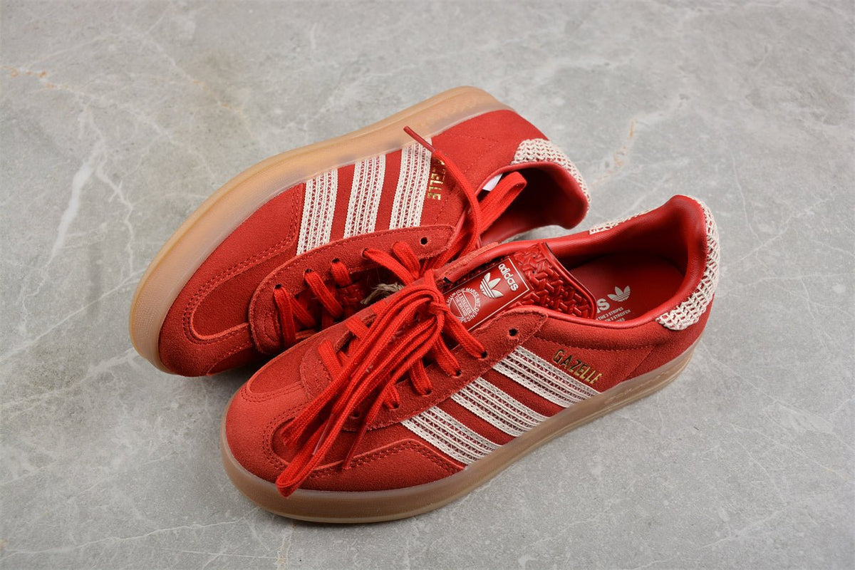Fabrika Supply Gazelle Red / Beige | sapatilhas Sole Rua