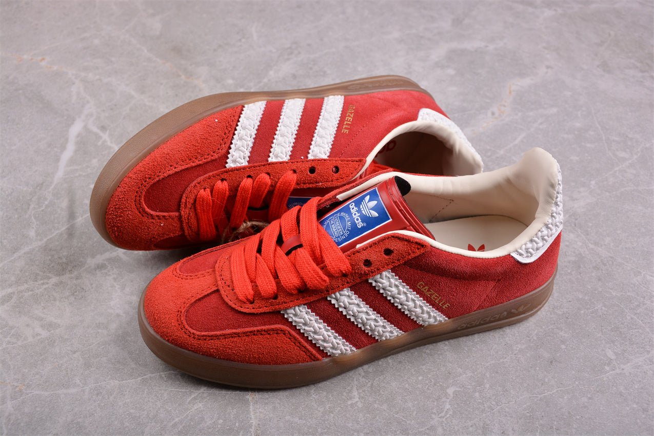 Fabrika Supply Gazelle Red / White | sapatilhas Sole Rua