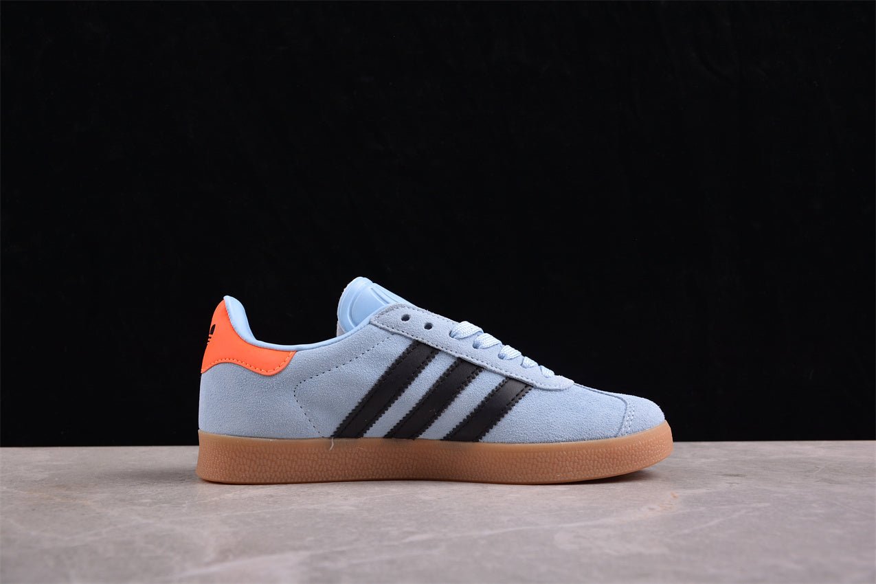 Fabrika Supply Gazelle Sky Blue / Black / Orange | sapatilhas Sole Rua