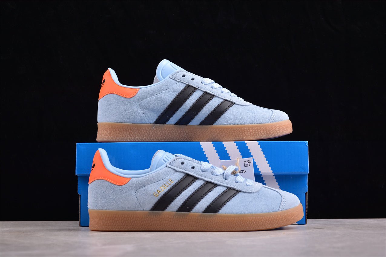 Fabrika Supply Gazelle Sky Blue / Black / Orange | sapatilhas Sole Rua