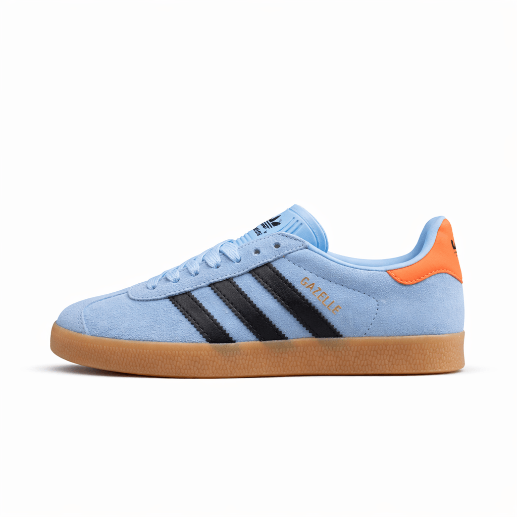 Fabrika Supply Gazelle Sky Blue / Black / Orange | sapatilhas Sole Rua