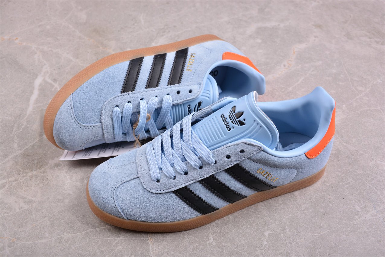 Fabrika Supply Gazelle Sky Blue / Black / Orange | sapatilhas Sole Rua