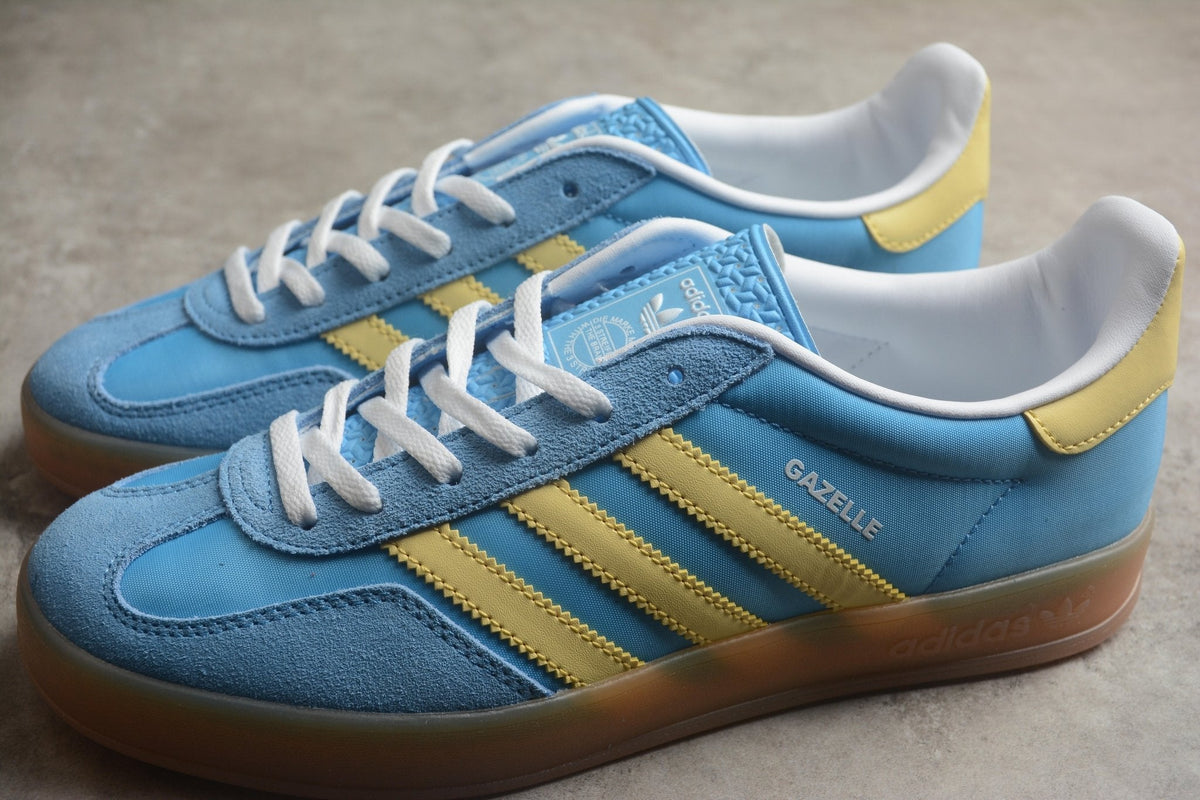 Fabrika Supply Gazelle Sky Blue / Yellow | sapatilhas Sole Rua