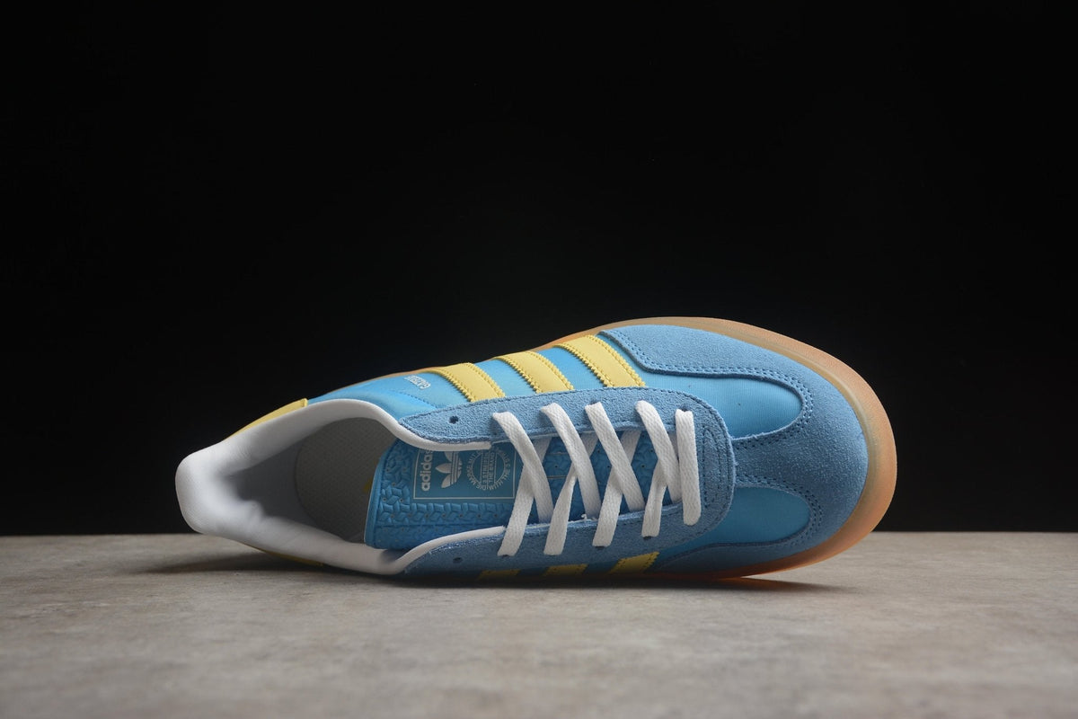 Fabrika Supply Gazelle Sky Blue / Yellow | sapatilhas Sole Rua