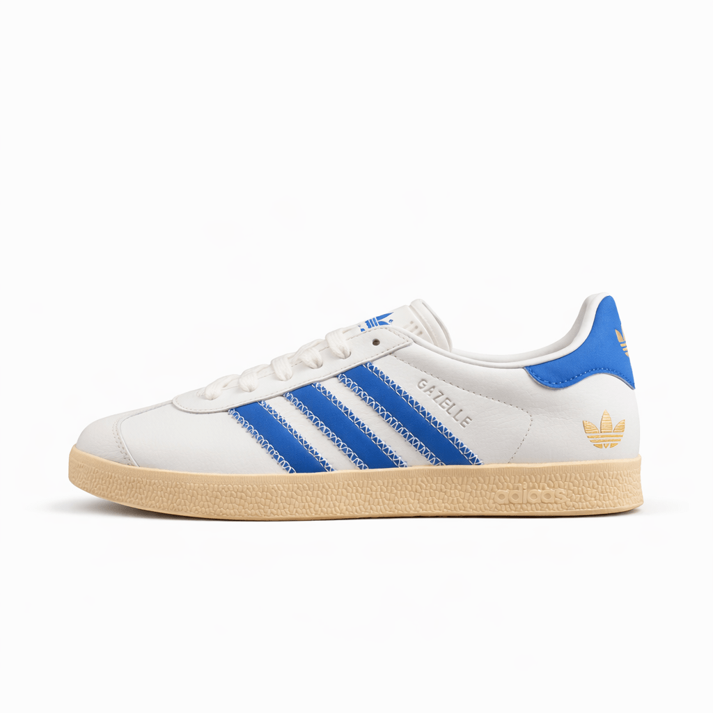 Fabrika Supply Gazelle White / Blue | sapatilhas Sole Rua
