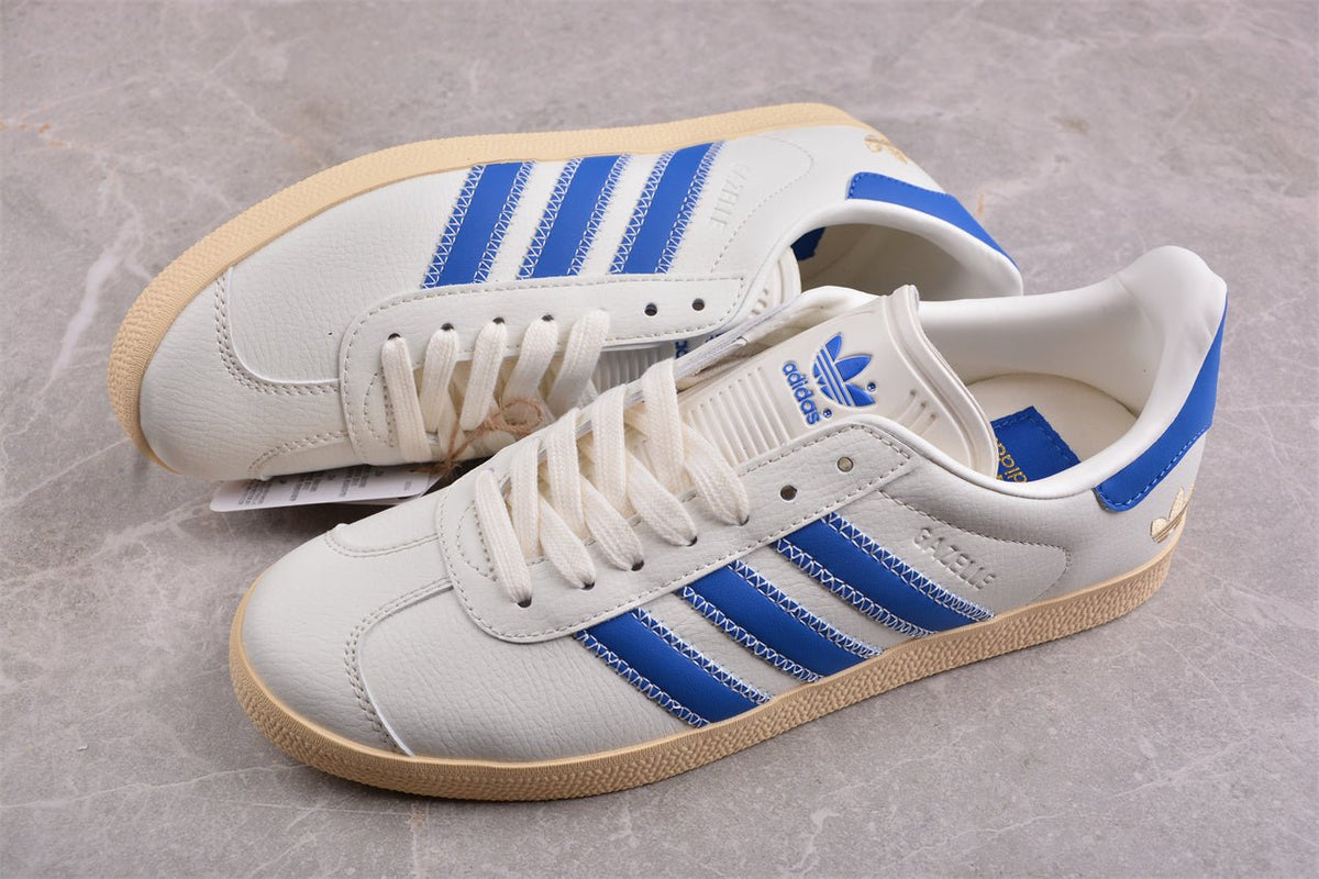 Fabrika Supply Gazelle White / Blue | sapatilhas Sole Rua