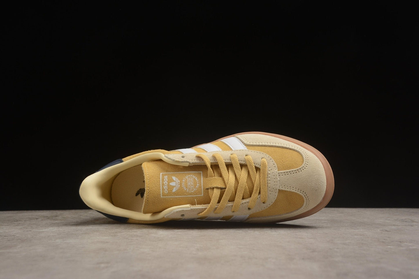 Fabrika Supply Gazelle Yellow / White / Navy | sapatilhas Sole Rua