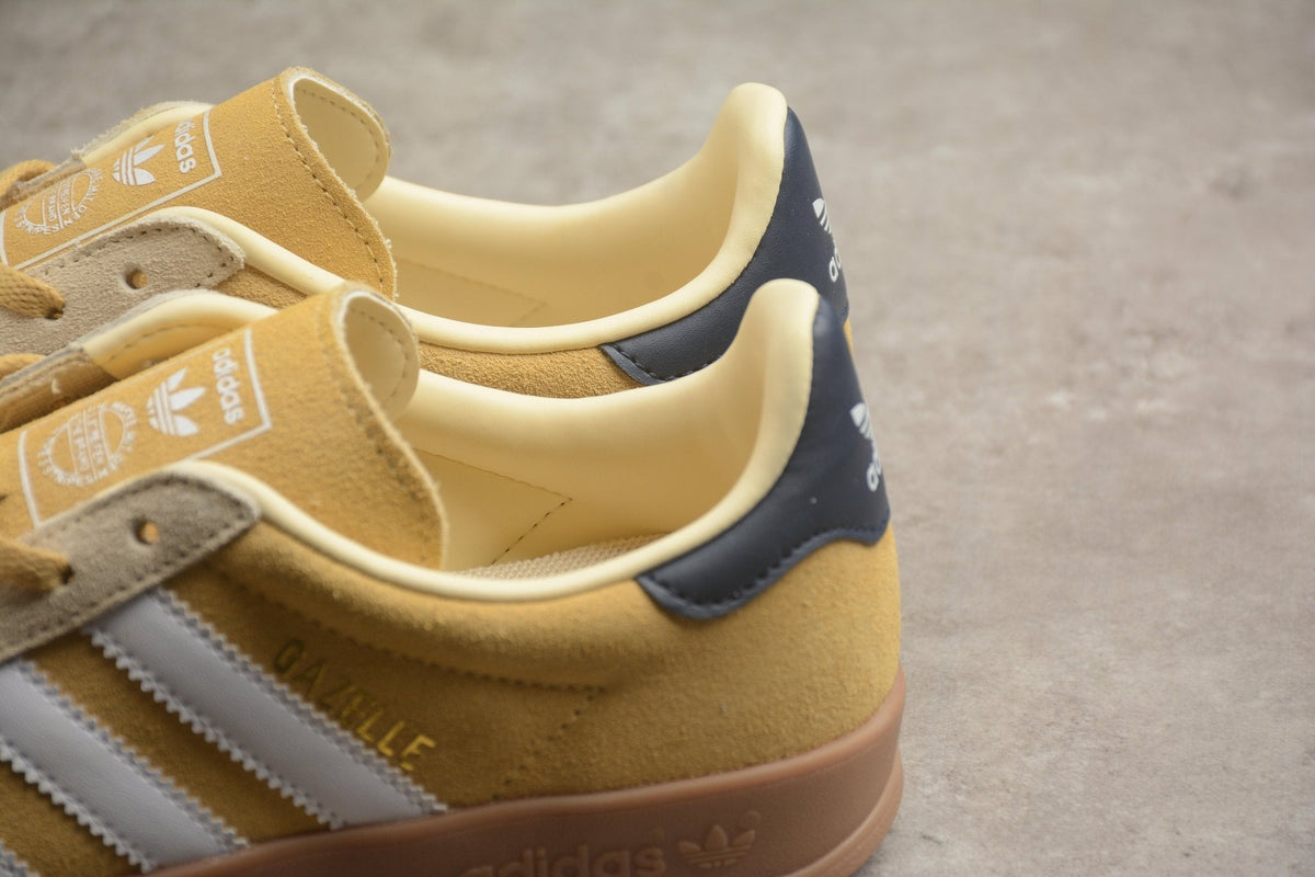 Fabrika Supply Gazelle Yellow / White / Navy | sapatilhas Sole Rua