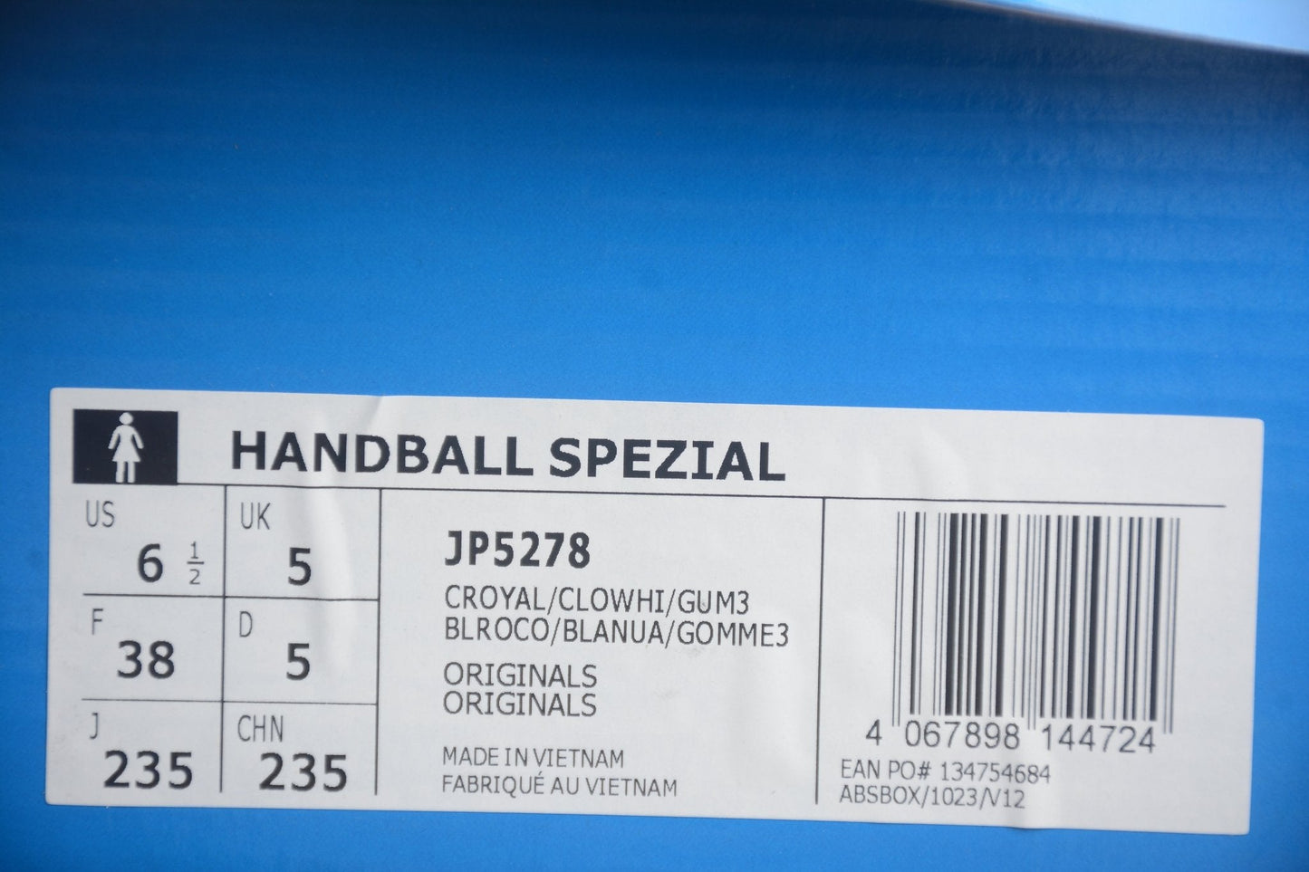 Fabrika Supply Handball Spezial Blue / White | sapatilhas Sole Rua