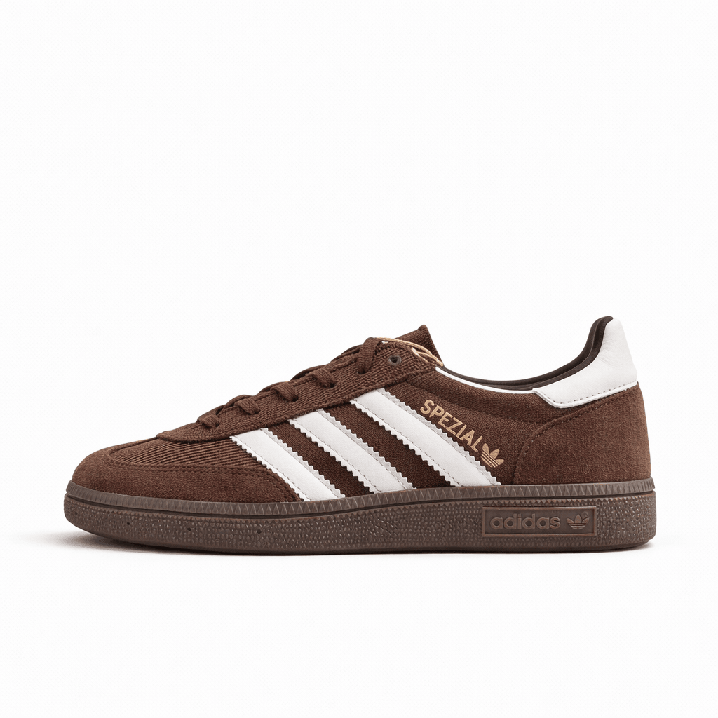 Fabrika Supply Handball Spezial Brown / White / Corduroy | sapatilhas Sole Rua