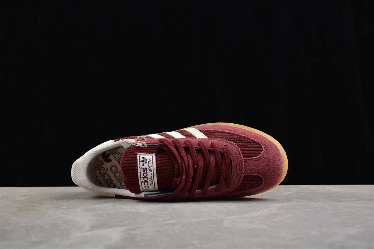 Fabrika Supply Handball Spezial Burgundy / Corduroy | sapatilhas Sole Rua