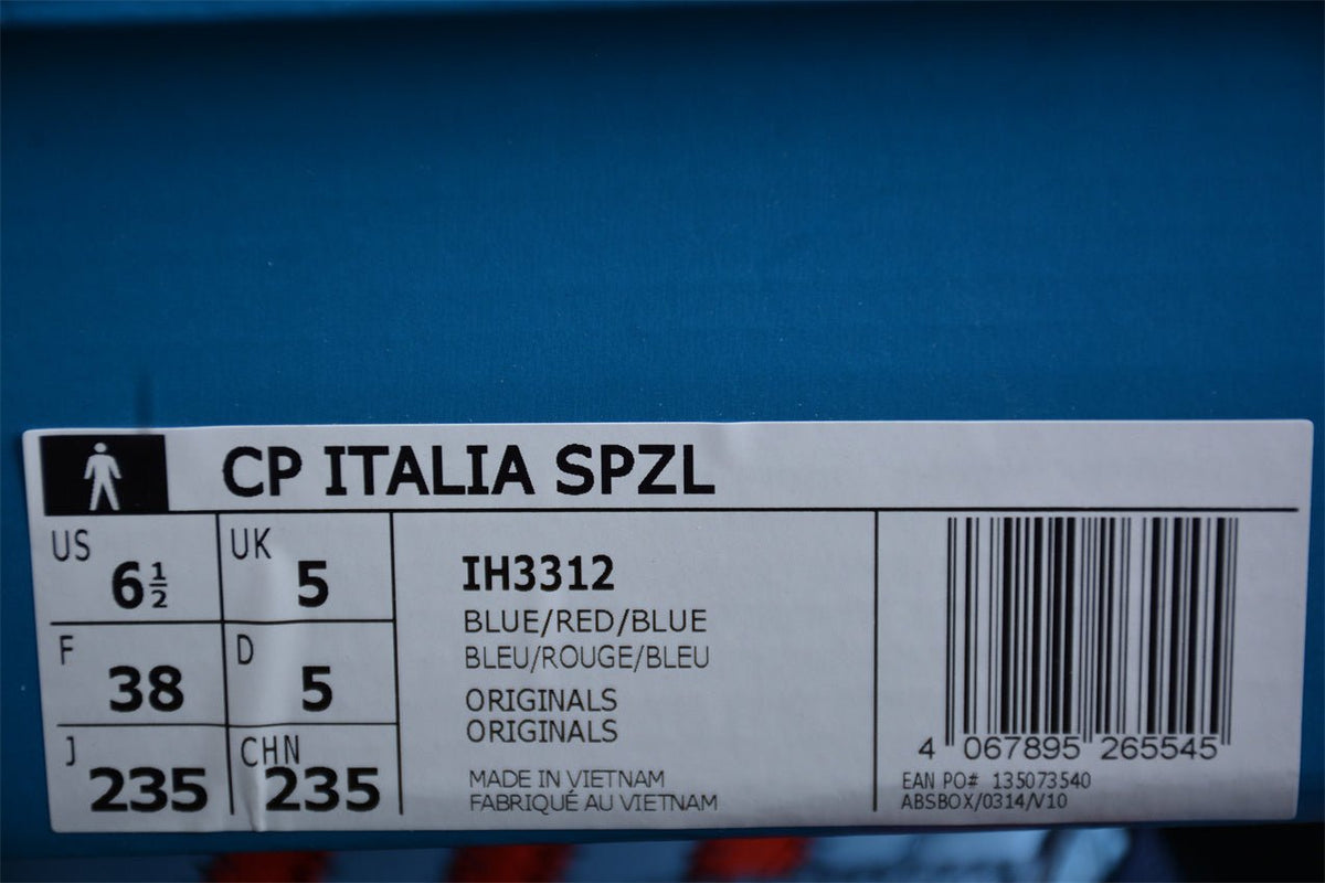 Fabrika Supply Handball Spezial CP Italia Light Blue / Red | sapatilhas Sole Rua