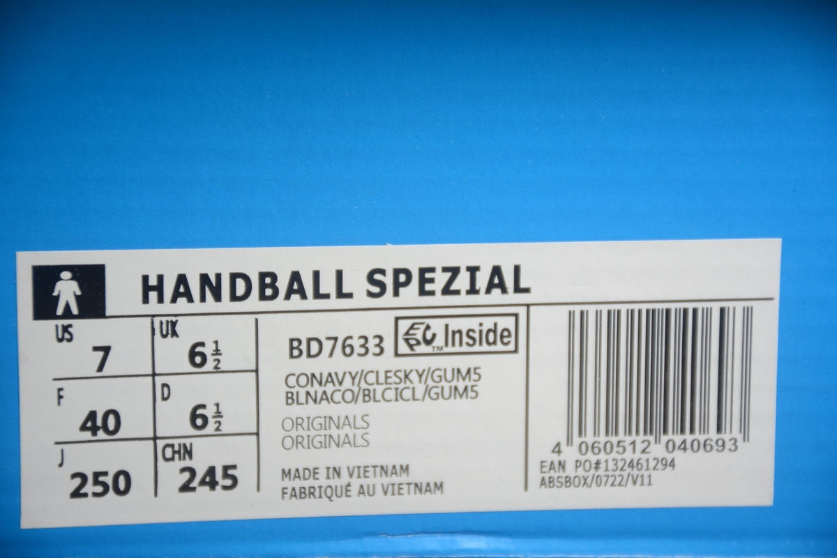Fabrika Supply Handball Spezial Dark Greyish Blue / Sky Blue | sapatilhas Sole Rua