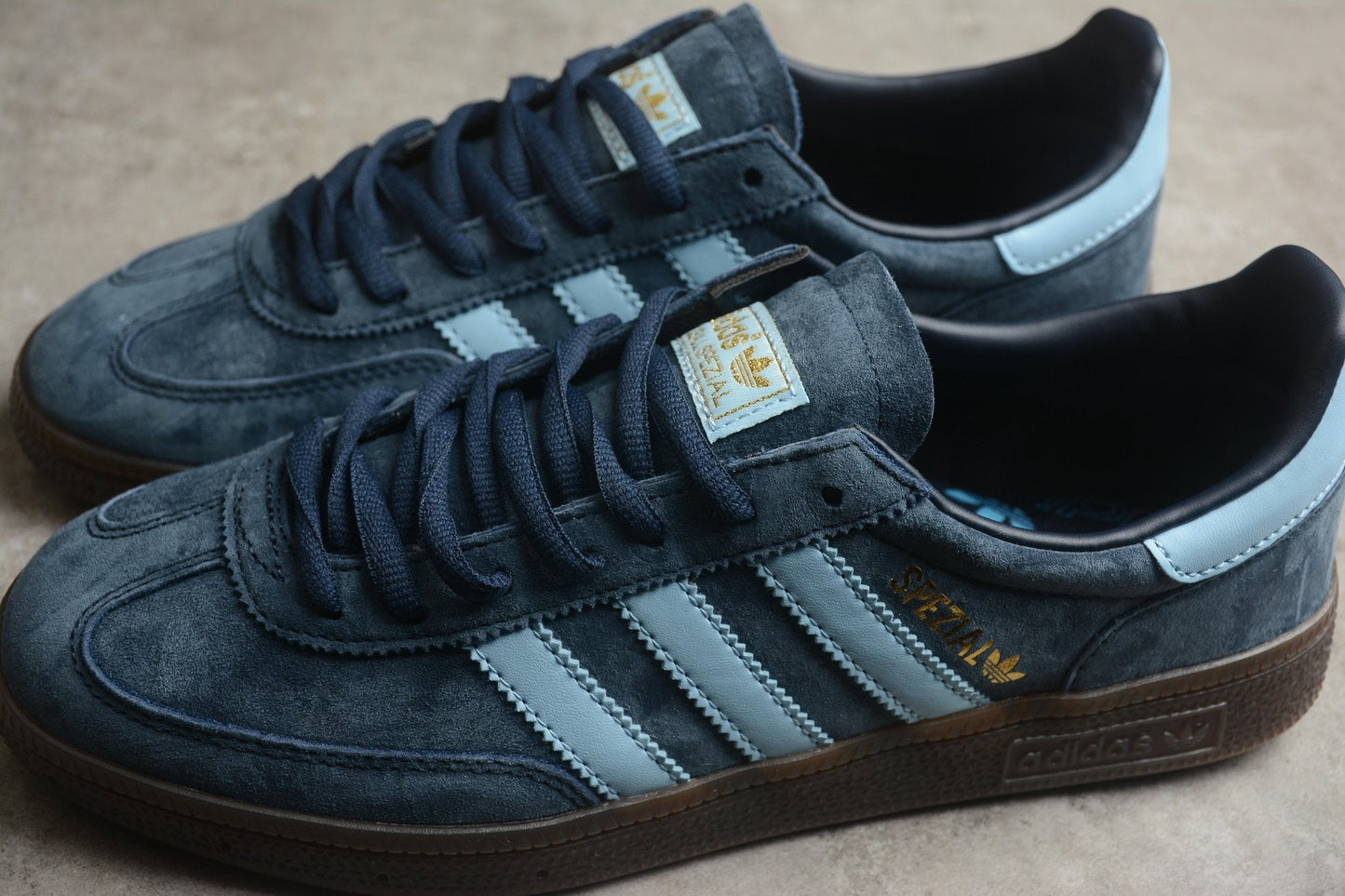 Fabrika Supply Handball Spezial Dark Greyish Blue / Sky Blue | sapatilhas Sole Rua