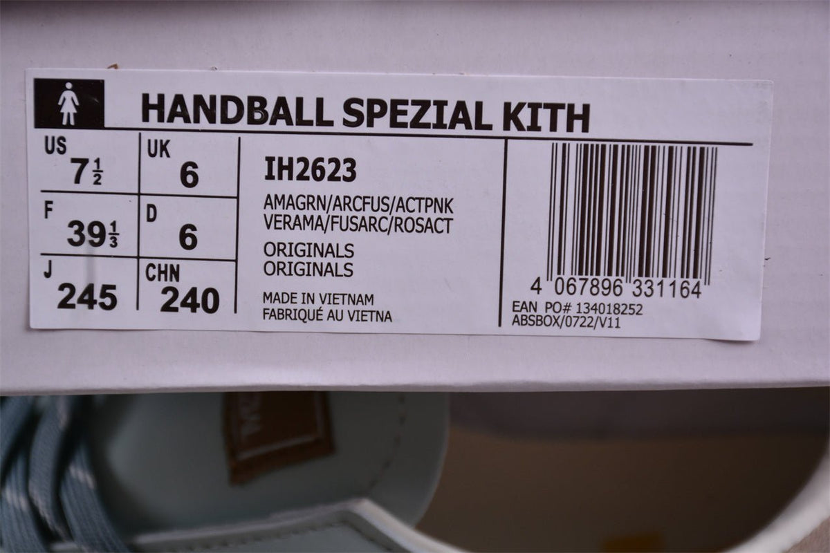 Fabrika Supply Handball Spezial Kith x Blue / Light Blue / Tan | sapatilhas Sole Rua