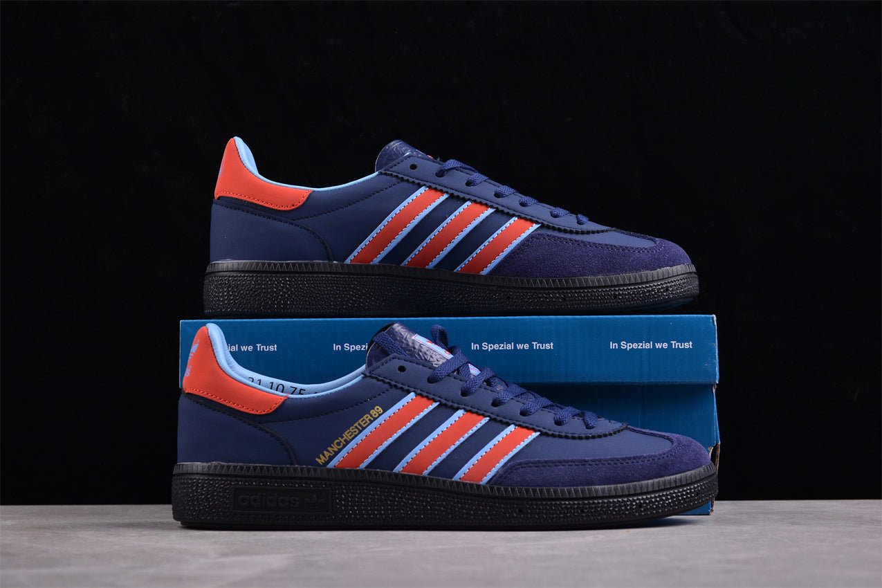 Fabrika Supply Handball Spezial Manchester 89 Navy / Red | sapatilhas Sole Rua