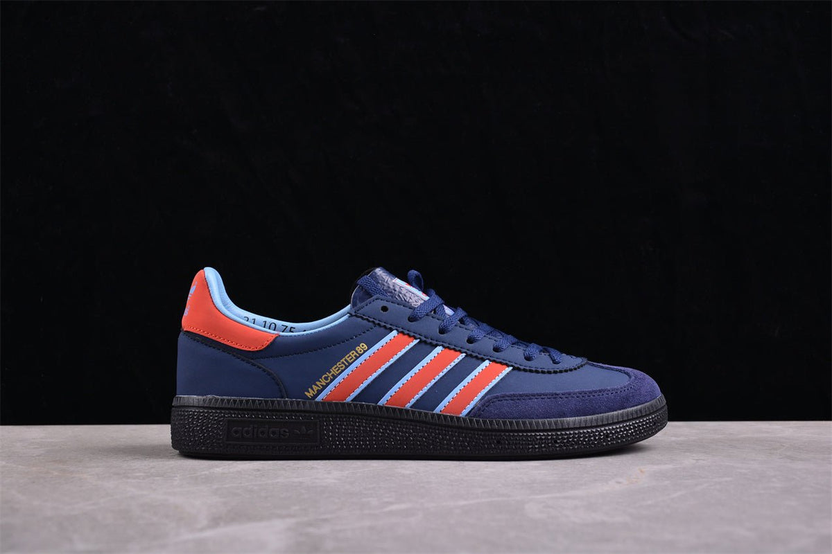 Fabrika Supply Handball Spezial Manchester 89 Navy / Red | sapatilhas Sole Rua