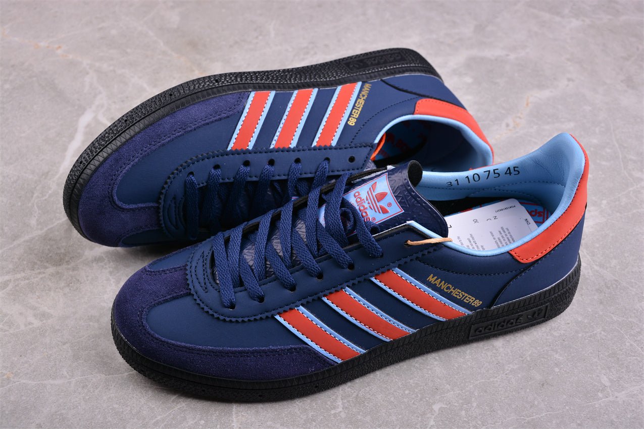 Fabrika Supply Handball Spezial Manchester 89 Navy / Red | sapatilhas Sole Rua