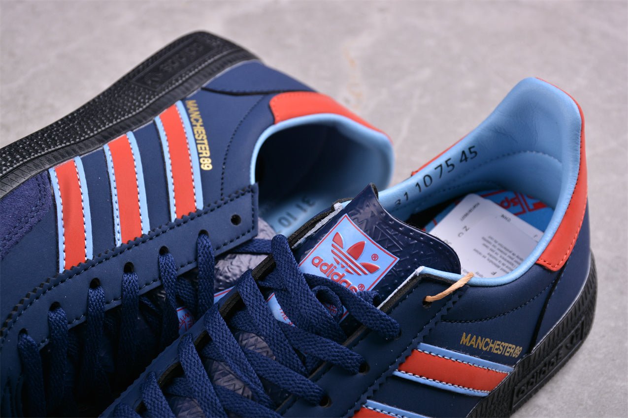 Fabrika Supply Handball Spezial Manchester 89 Navy / Red | sapatilhas Sole Rua