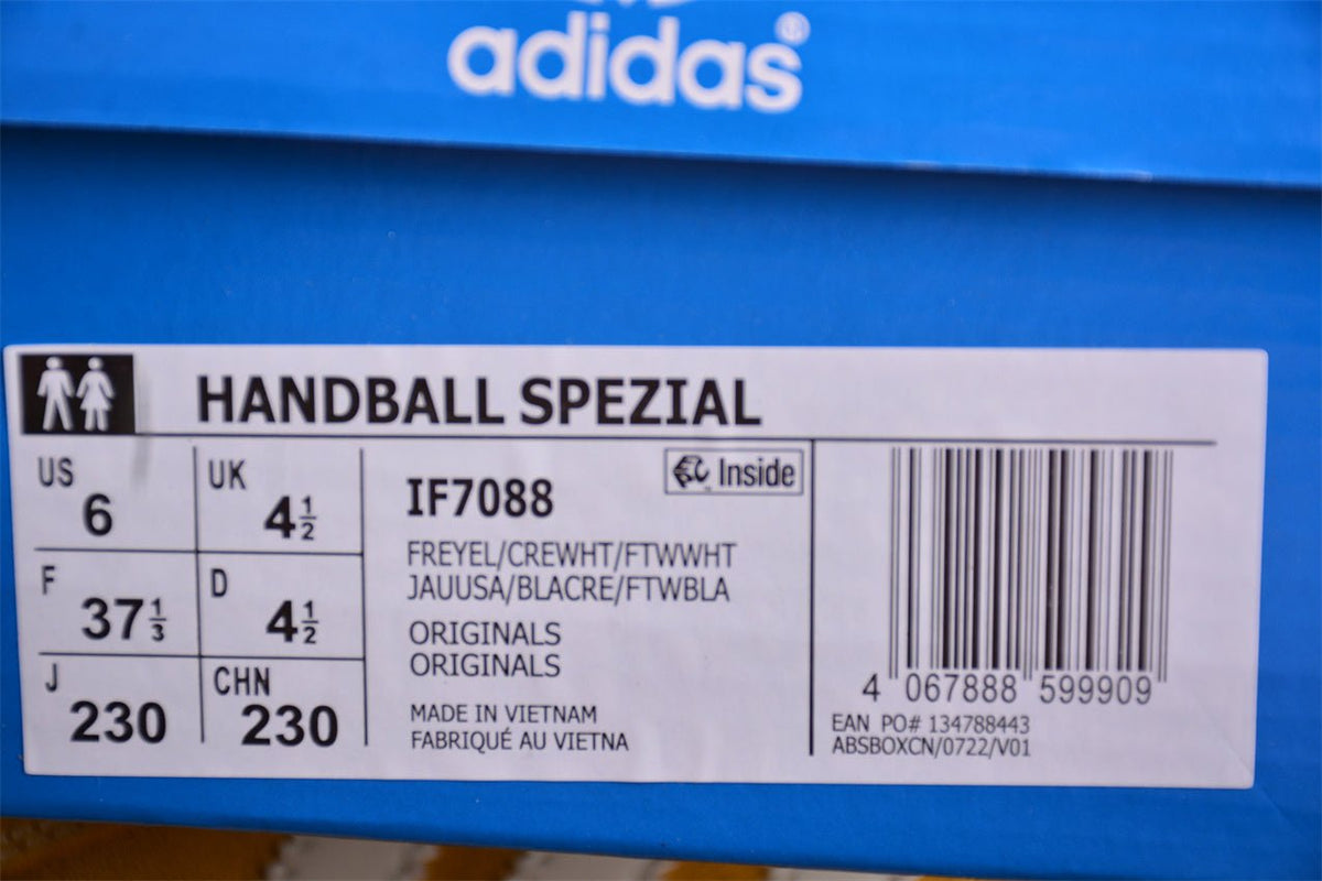 Fabrika Supply Handball Spezial Mustard / White | sapatilhas Sole Rua