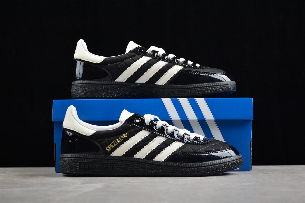 Fabrika Supply Handball Spezial Patent Black / White | sapatilhas Sole Rua