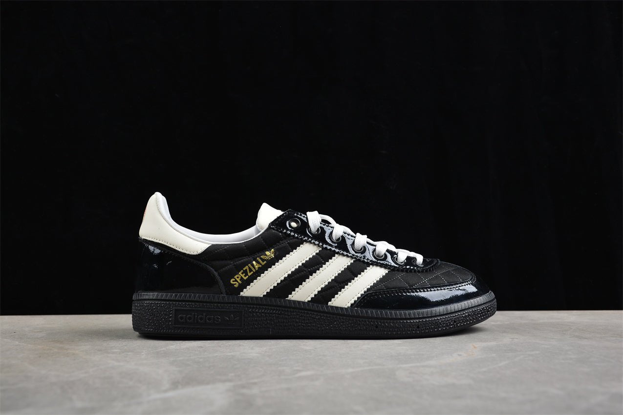 Fabrika Supply Handball Spezial Patent Black / White | sapatilhas Sole Rua