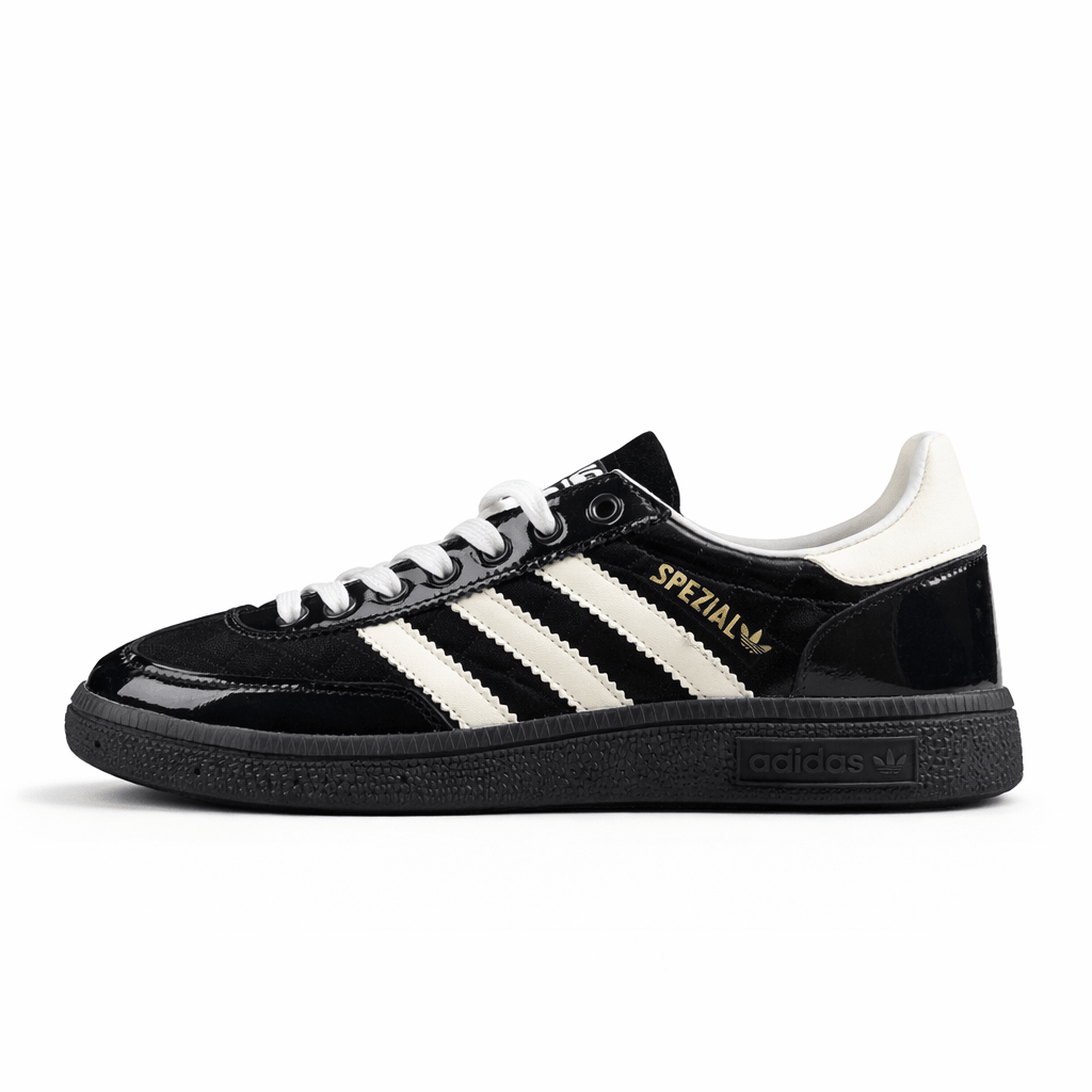 Fabrika Supply Handball Spezial Patent Black / White | sapatilhas Sole Rua