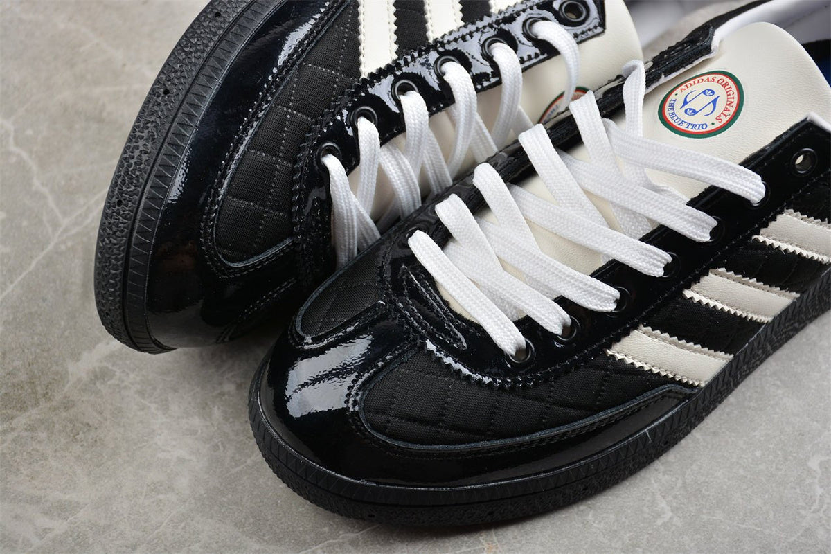 Fabrika Supply Handball Spezial Patent Black / White | sapatilhas Sole Rua