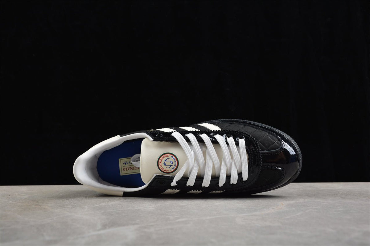 Fabrika Supply Handball Spezial Patent Black / White | sapatilhas Sole Rua