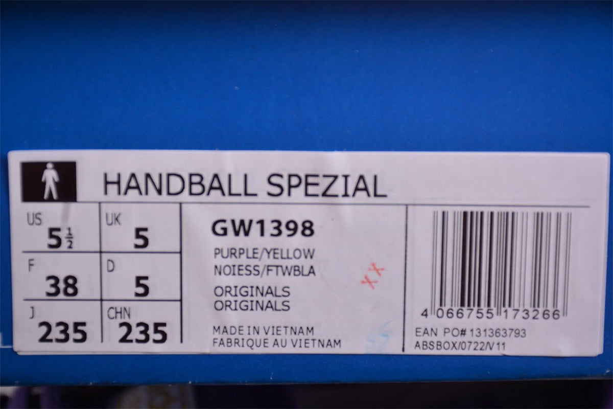 Fabrika Supply Handball Spezial Purple / Yellow | sapatilhas Sole Rua