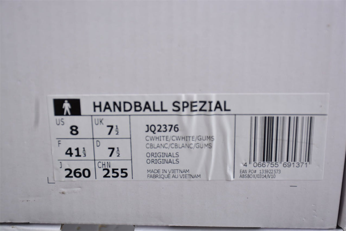 Fabrika Supply INVINCIBLE x Handball Spezial White / Light Beige | sapatilhas Sole Rua