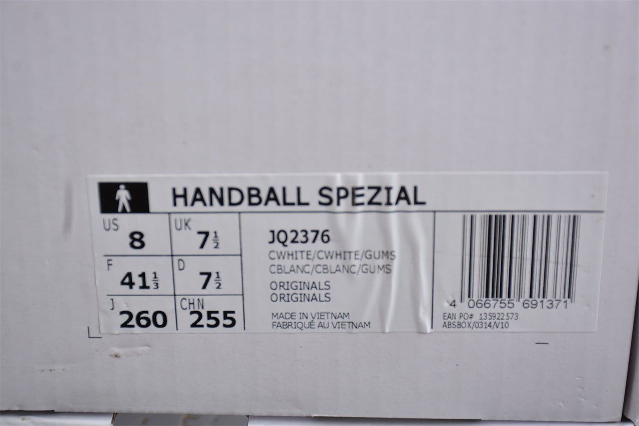Fabrika Supply INVINCIBLE x Handball Spezial White / Light Beige | sapatilhas Sole Rua