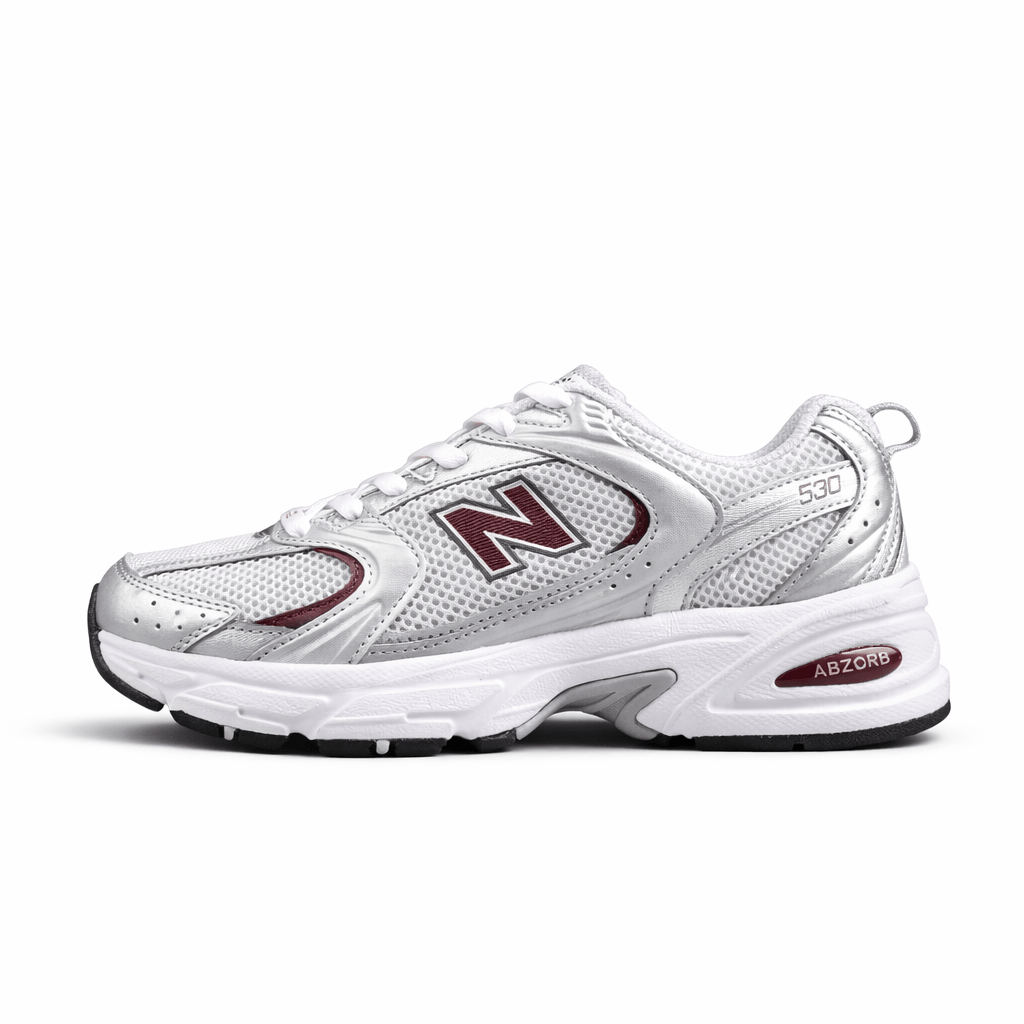Essenza Rosa NB 530 Silver / Burgundy | sapatilhas Sole Rua