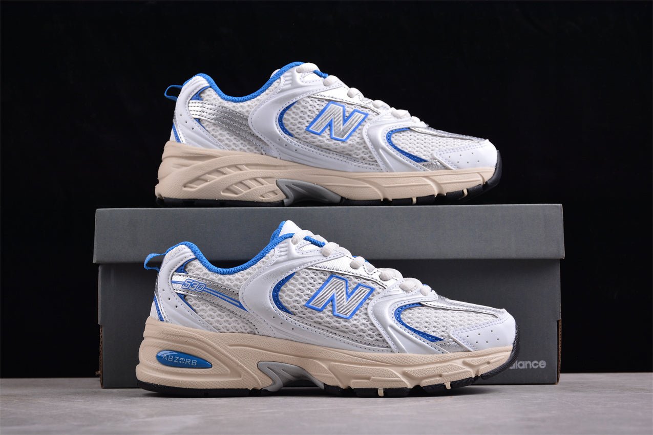 Essenza Rosa NB 530 White / Blue | sapatilhas Sole Rua
