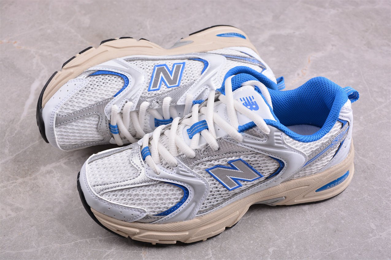 Essenza Rosa NB 530 White / Blue | sapatilhas Sole Rua